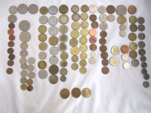 Lotto monete mondiali miste - monete,