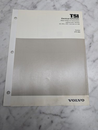 Volvo tsi allison wtec iii - allison,