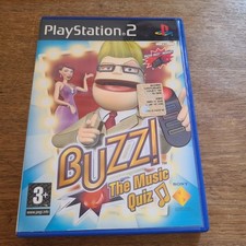 BUZZ THE MUSIC QUIZ PS2 PLAYSTATION 2 COMPLETO VERS ITA