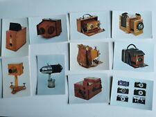 BLOCCO DI 10CARTOLINE NUOVE MACCHINE FOTOGRAFICHE D'EPOCA