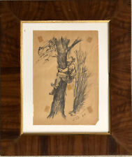  Disegno  a matita con cornice 41x34 - NC992 