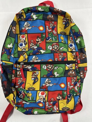 Zaino scuola nintendo super - zaino,