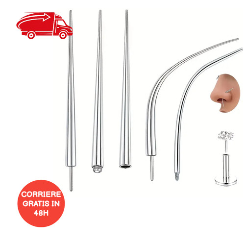 Kit piercing pezzi - 5,