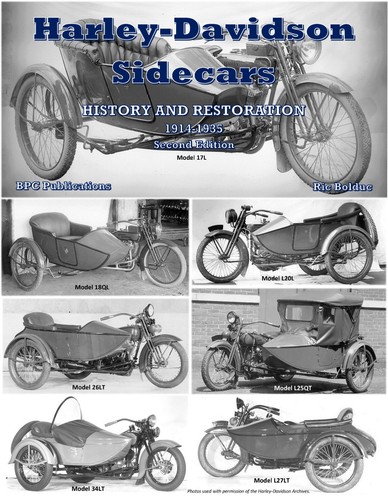 Harley davidson sidecar book - sidecar,