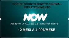 CODICE NOW TV SERIE CINEMA