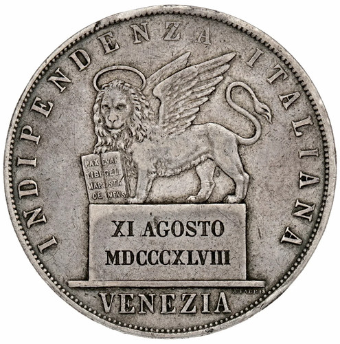 Venezia 1848 lire - venezia, lire.