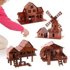 Edifici Puzzle 3D in legno