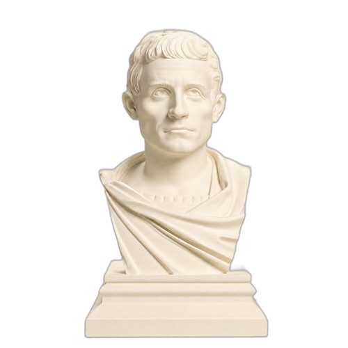 Statua busto giulio - giulio, da