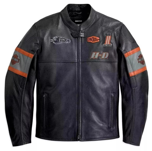 Giacca vera pelle uomo - , harley