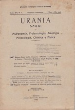 Urania, rivista, 1926, anno XV