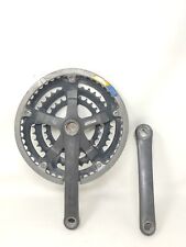vintage guarnitura  crankset Shimano FC M200 200 GS MTB  48 38 28 Mountain Bike 