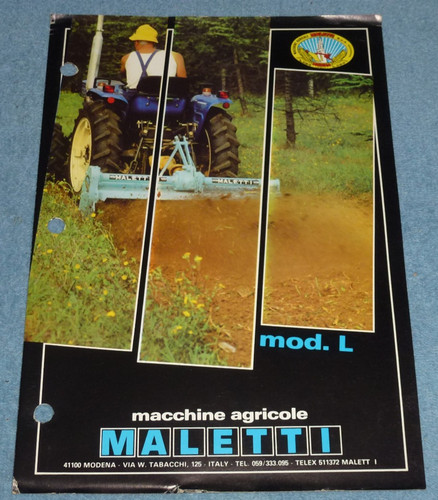 Brochure attrezzatura agricola - brochure,