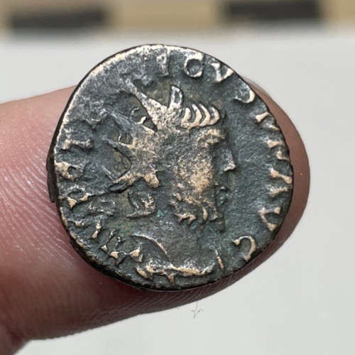 Monnaie romaine tetricus - monnaie, ,tetricus