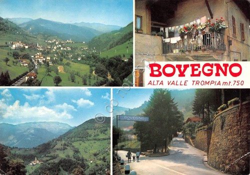 Cartolina bovegno vedute - cartolina,
