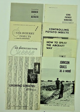 Lotto di 8 bollettini