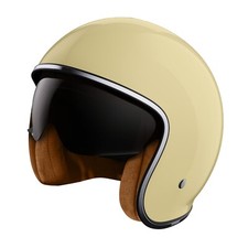 CASCO JET MOTO CAFE RACER