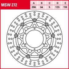 Disco freno TRW tuttofare