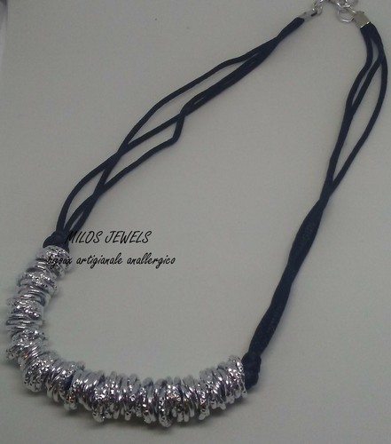 Collana donna alluminio - collana, in