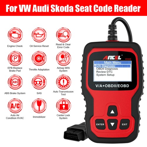 Ancel vd500 obd2 scanner - scanner, olio