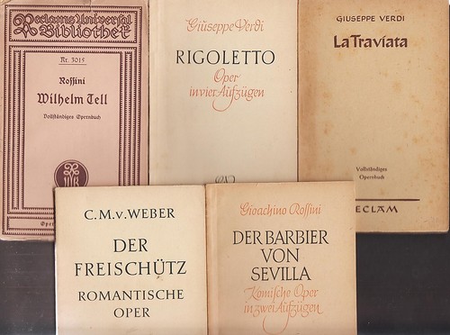 Libri opera verdi - libri, (verdi