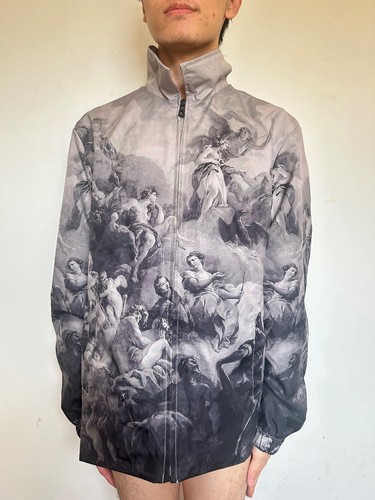 Giacca con zip stampa