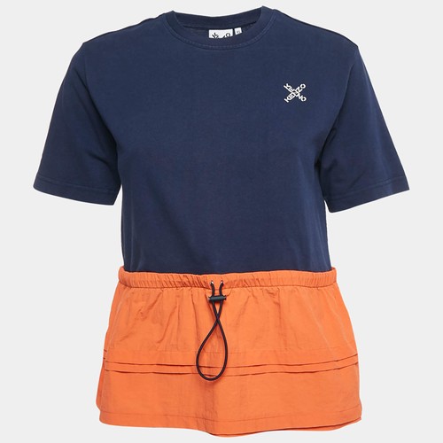 Top kenzo blu navy - kenzo, arancione