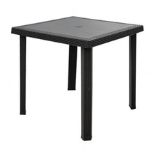 TAVOLO RATTAN FIGARO 80X80XH72