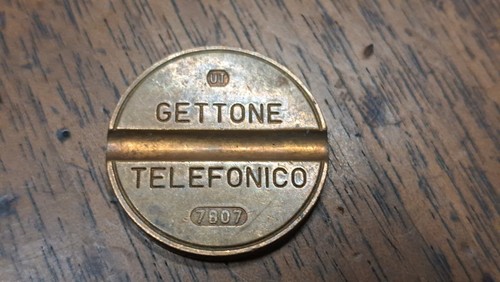 Gettone telefonico 7807 - gettone,