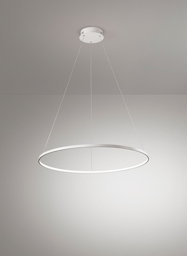 Lampadario cerchio led moderno - lampadario,