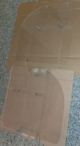 Pezzi barriera trasparente - pezzi,