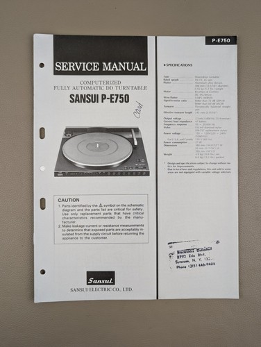 Sansui e750 giradischi - giradischi, dd
