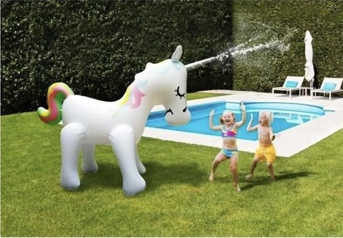 Cavallo unicorno spruzza acqua - spruzza,