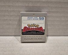 MEMORY CARD POKEMON COLOSSEUM GAME CUBE - OTTIME CONDIZIONI