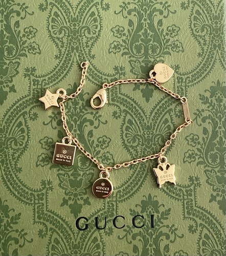 Bracciale gucci con ciondolo - bracciale,