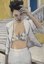 2005 mio dipinto ad acrilico su tavola 70x50