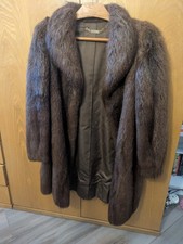 Pelliccia Di Castoro Anni 80