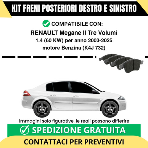 Pastiglie freno posteriori - freno,