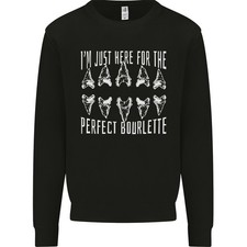 Felpa Jumper Per Bambini Con Fossili Di Denti Di Squalo Megalodon Palaeontologia