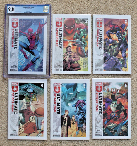 Ultimate spider man cgc 9 - ultimate, 9.8