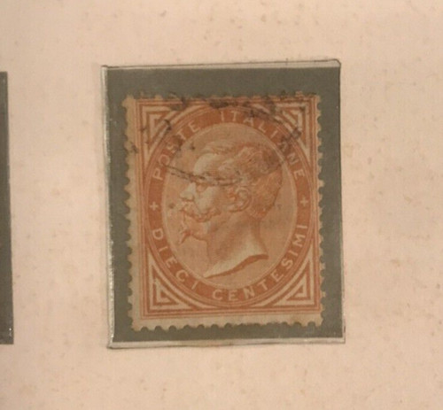 1863 regno 10 centesimi - ,