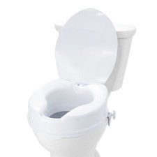VEVOR Rialzo WC 100 mm carico elevato 136 kg per anziani ausilio da bagno
