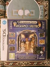 PROFESSOR LAYTON il Richiamo Dello Spettro Nintendo DS/2DS/3DS PAL ITA Completo!