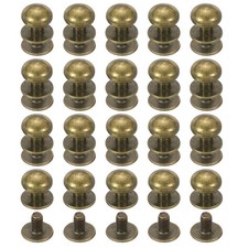4mm Leather Studs Spherical