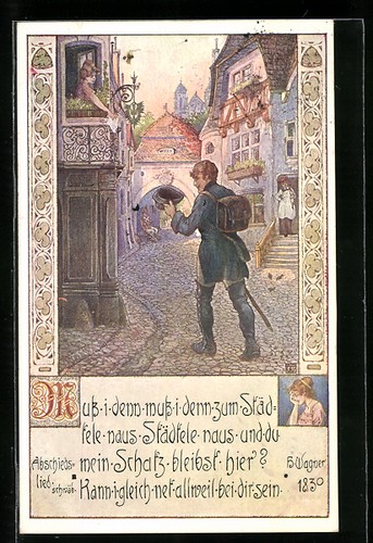 Cartolina artistica fratelli - artistica,