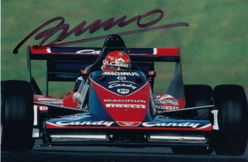 Firmato bruno giacomelli - firmato,
