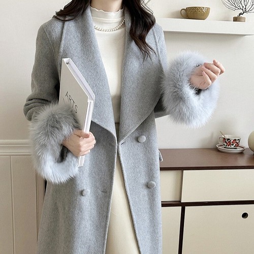 Giacca donna vera pelliccia - , di