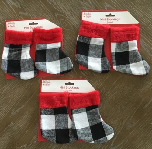 Set mini calze natalizie - mini,