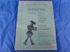CATALOGO RICAMBI ACCESSORI VESPA LAMBRETTA MOTO MICROMOTORI MOTOCARRO 1959