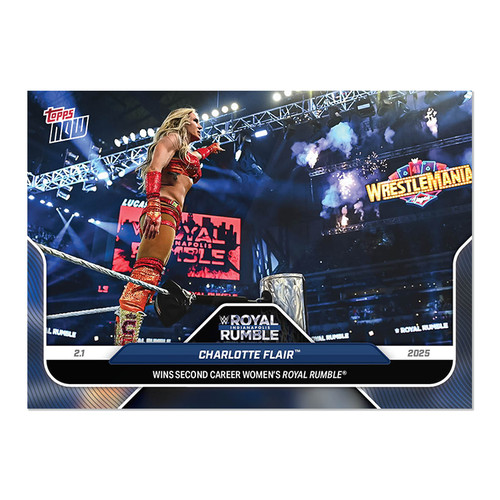 Topps wwe wrestling 2025 - wwe,