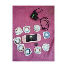 Psp Portatile Rosa + 9 Giochi 